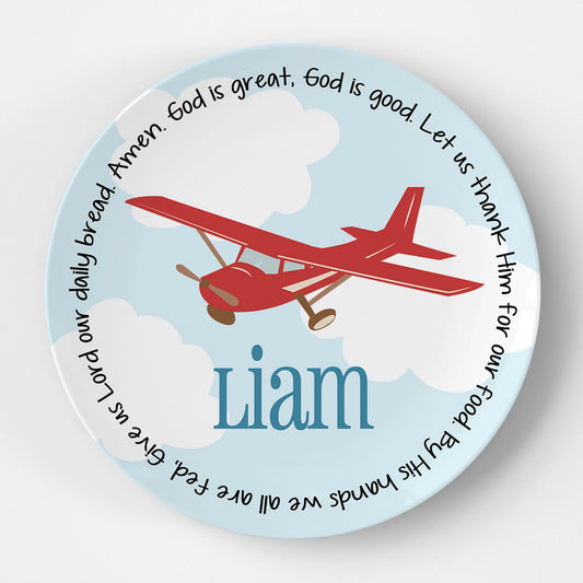 Airplane Grace Plate