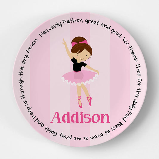 Ballerina Grace Plate