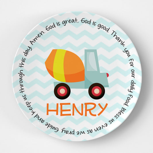 Construction Grace Plate