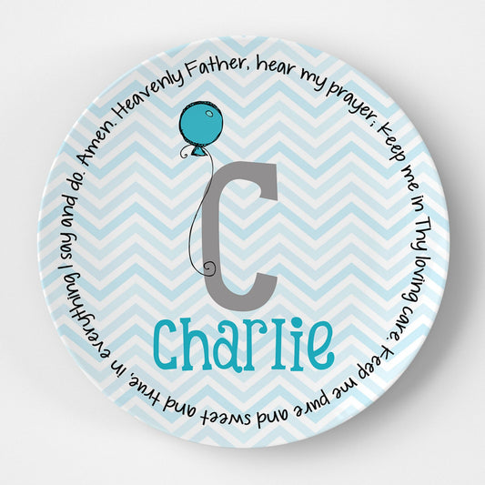 Monogram Boy Grace Plate