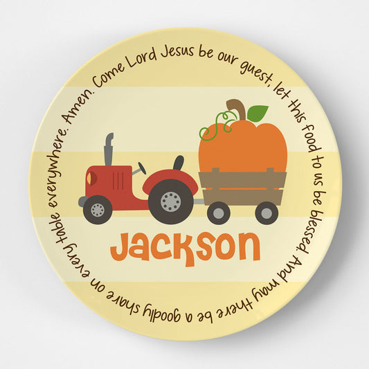 Fall Tractor Grace Plate