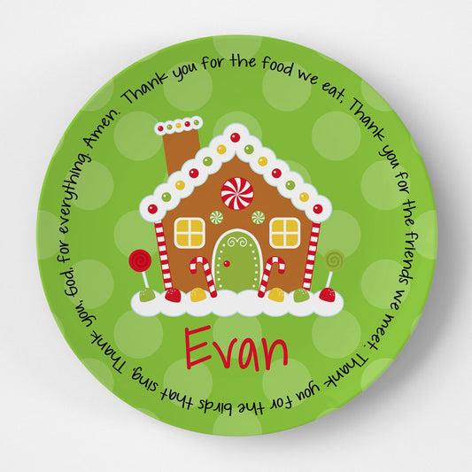 Gingerbread House Grace Plate