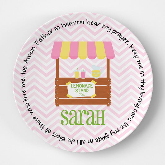 Lemonade Stand Grace Plate