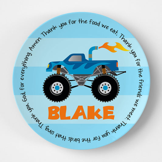 Monster Truck Grace Plate