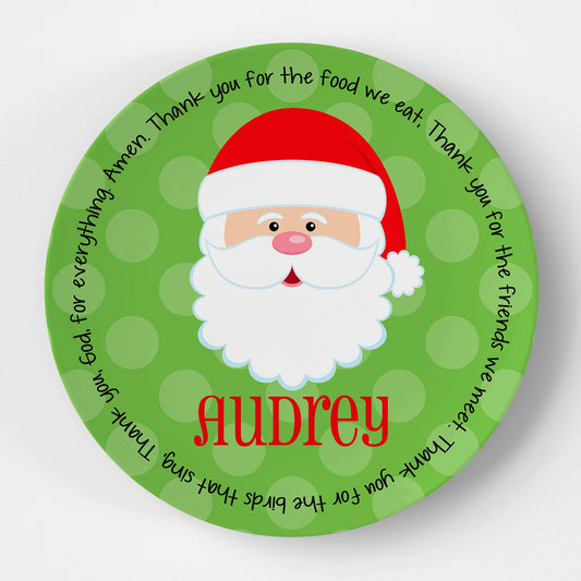 Santa Claus Grace Plate