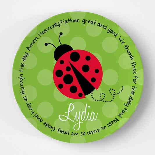Ladybug Red Grace Plate