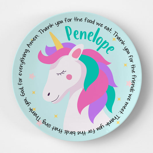 Unicorn Grace Plate