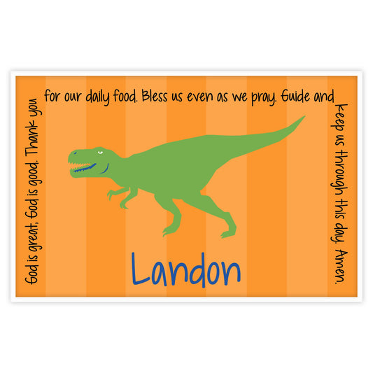 Dinosaur Boy Grace Placemat