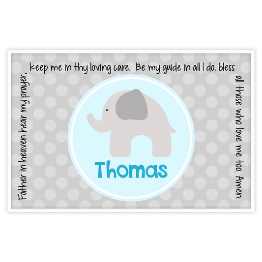 Elephant Boy Grace Placemat