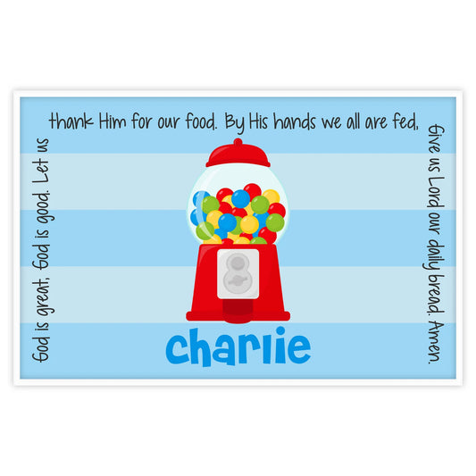 Gumball Boy Grace Placemat