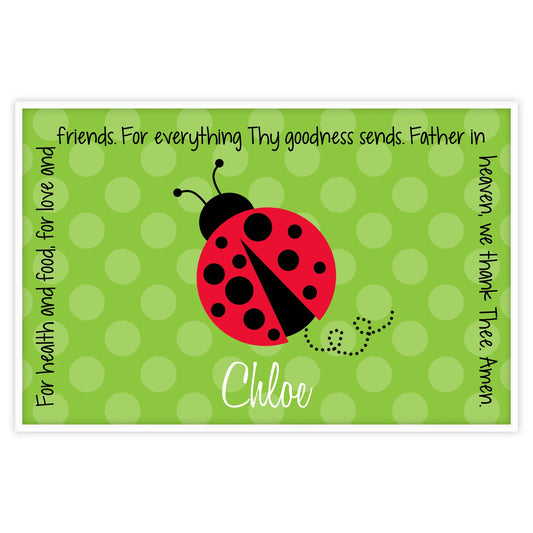 Ladybug Red Grace Placemat