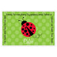 Ladybug Red Grace Placemat