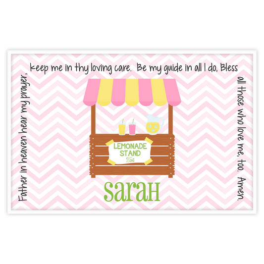 Lemonade Stand Grace Placemat