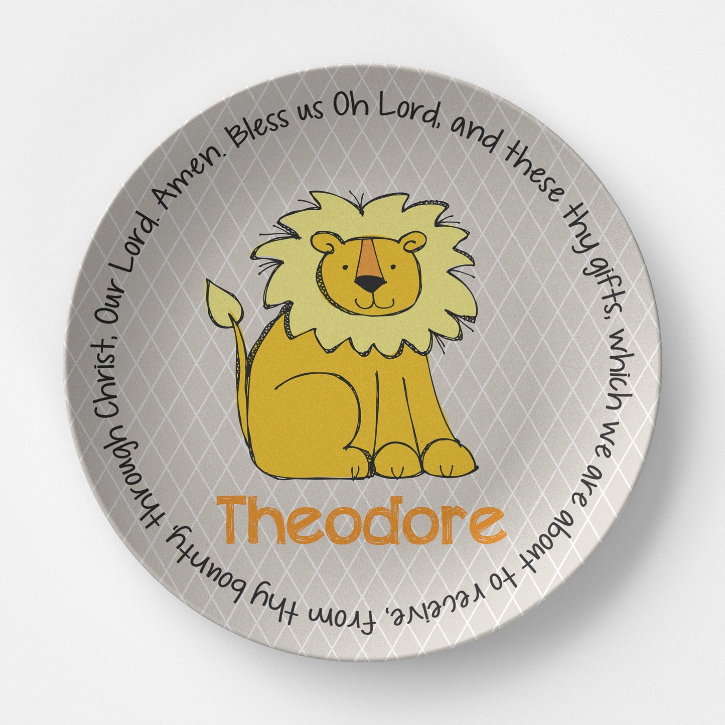 Lion Grace Plate