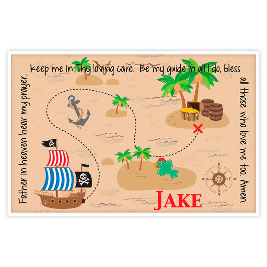 Pirate Grace Placemat