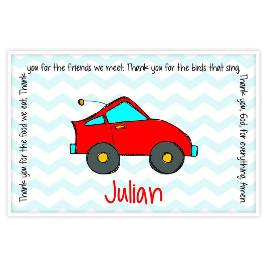 Race Car Grace Placemat