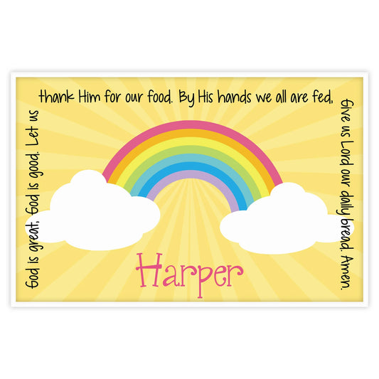 Rainbow Grace Placemat