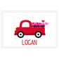 Truckload of Love Valentine's Day Personalized Grace Placemat